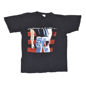 80'S BRUCE SPRINGSTEEN ブルーススプリングスティーン パキ綿 BORN IN THE USA ヴィンテージTシャツ 【L】 *AA1