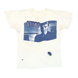 1985 STING スティング THE DREAM OF THE BLUE TURTLES ポリス ヴィンテージTシャツ 【M相当】 *AA1