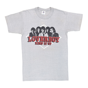 1983 LOVERBOY ラヴァーボーイ KEEP IT UP ヴィンテージTシャツ 【M】 *AB1