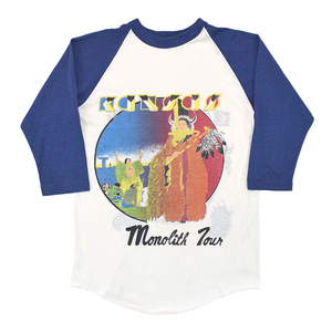 70'S KANSAS カンサス MONOLITH TOUR ヴィンテージTシャツ 【M】 *AD1