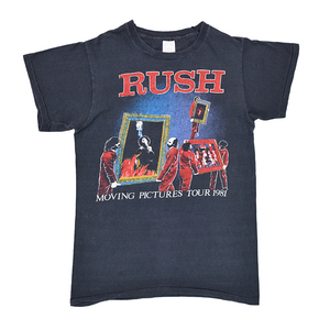 1981 RUSH ラッシュ MOVING PICTURES ヴィンテージTシャツ 【M】 *AD1