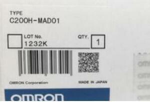 新品　OMRON オムロン C200H-MAD01 アナログ 入出力ユニット　6ヶ月保証