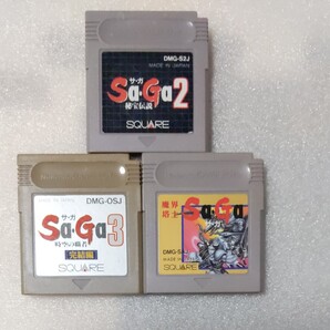 ゲームボーイ SAGAシリーズ3本セット