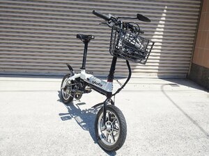【ジャンク・不動】glafit GFR-01 電動自転車 電動バイク 保安部品あり 横浜より