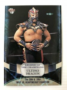 BBM 2011 プロレス チャンピオン伝説 39 ウルティモ・ドラゴン ULTIMO DRAGON 新日本プロレス WAR WCW 闘龍門 ドラゴンゲート