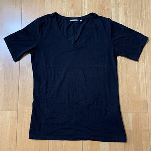 ユニクロ UNIQLO DRY T-SHIRT レディース ドライTシャツ トップス ブラック サイズL バスト88A 身長160 1.2回使用 美品 送料無料