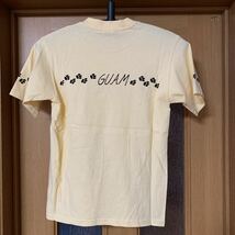 服 CRAZY SHIRTS クレイジーシャツ クリバンキャット Tシャツ 半袖 レディース size M 淡いイエロー 古着 90s USA製 ビンテージ 中古 送無_画像10