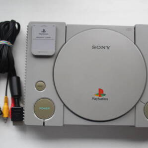 PS本体セット SCPH-7000 電源コード/AVケーブル/メモリーカード付属 SONY純正動作品755