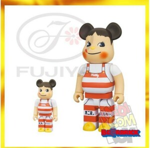 BE＠RBRICK ペコちゃん ミルキー 三角帽子デザイン ベアブリック 不二家