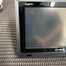 SANYO SSD PORTABLE NAVIGATION SYSTEM GORILLA NV-SB360DTA 動作未確認　ジャンク　送料無料_画像2