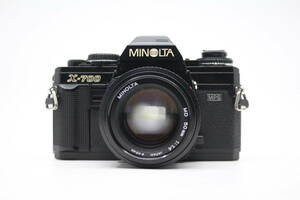 ★良品★MINOLTA ミノルタ X-700 + MD ROKKOR 50mm F1.4 レンズセット！！ OK5204