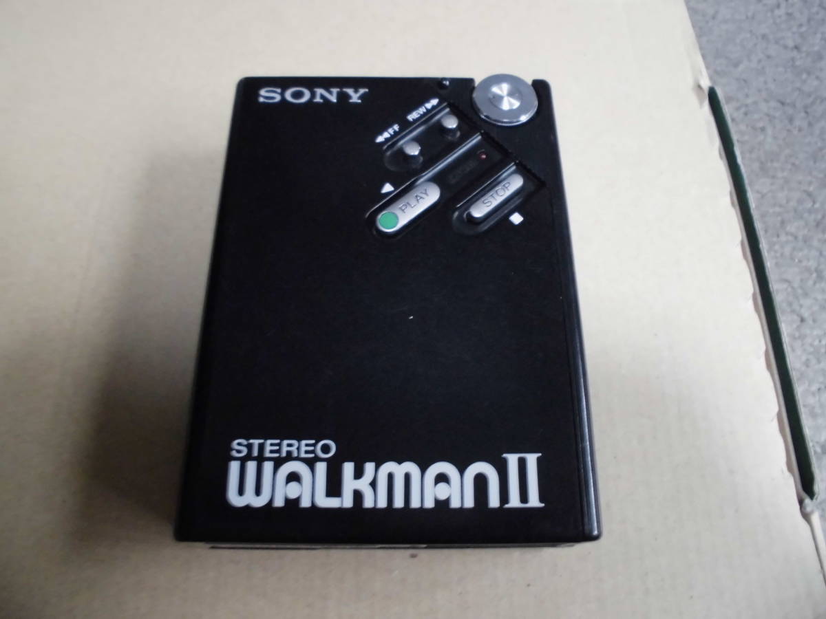 正規品ンストア Sony stereo ウォークマン2 希少ジャンク wm-2 walkmanⅡ ポータブルプレーヤー