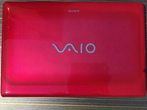 SONY VAIO PCG-71311N CORE i5 M450 新品SSD240GB ブルーレイ VPCEB29FJ Windows11 Pro 人気の赤です。電源コード付き ①