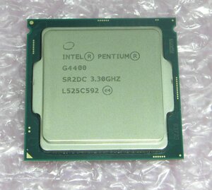 Используется CPU Pentium G4400 3,30 ГГц SR2DC