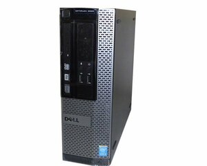 Windows10 Pro 64bit DELL OPTIPLEX 3020 SFF 第４世代 Core i5-4590 3.3GHz 8GB 500GB DVDマルチ 本体のみ