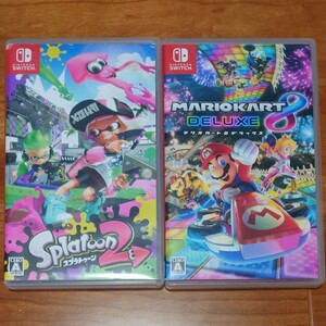 Nintendo Switch スプラトゥーン2 マリオカート8デラックス セット