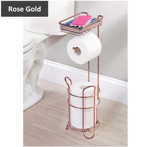  туалет to бумага держатель место хранения полки туалет Toilet/Rose Gold