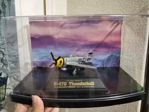 プラモデル 童友社 翼コレクション 1/100 サンダーボルト　P-47D 第354戦闘航空群 第353戦闘飛行隊 グレン・イーグルストン中佐