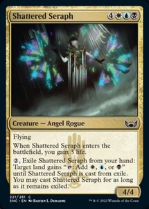 MTG ■金/英語版■《砕かれた熾天使/Shattered Seraph》★FOIL★ ニューカペナの街角 SNC 　