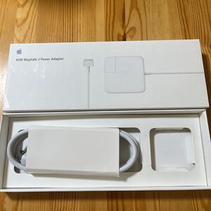 Apple純正アップル 45W MagSafe 2 電源アダプタ MD592E/A 純正品