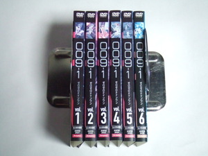 DVD 009-1 ゼロゼロナインワン 全6巻 レンタル品