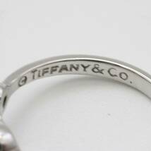 ◆◇【美品】Tiffany & Co. ティファニー エルサペレッティ 2P ダイヤモンド ハート リング Pt950◇◆_画像7