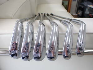 Mizuno Pro ミズノ ミズノプロ 120 マッスルバック GF FORGED HD 1025E フォージド アイアン #5-PW 6本 MODUS3 TOUR105 フレックスS　a