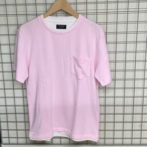 【新品未使用】Men‘s Bigi メンズビギ　Tシャツ　半袖