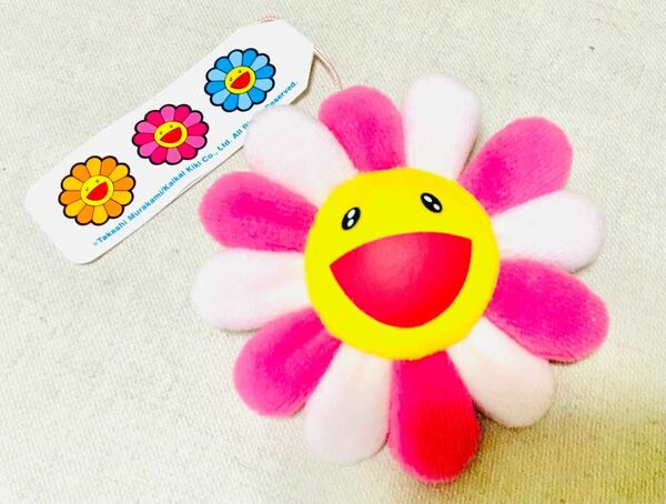 Flower Key Chain / Pink 村上隆　ピンクキーチェーン