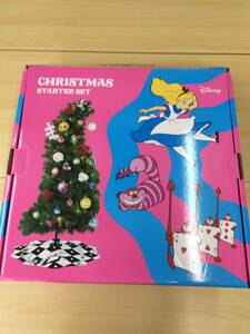(HC538) 未使用品 Francfranc フランフラン ディズニー ふしぎの国のアリス クリスマスツリー セット Christmas Alice in Wonderland