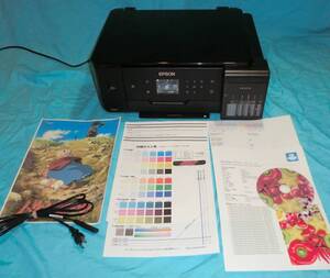★送料無料 動作保証有 EPSON エプソン インクジェット複合機 EW-M770T メンテナスボックス交換済・メンテ済 動作OK インク満タン ★