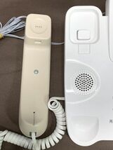 7-66-80　パイオニア Pioneer TF-SE16S 留守番電話機 子機1台付き 白 ホワイト はっきり大音量（通電OK）_画像3