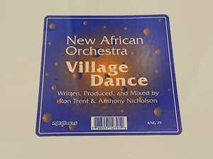 新品未開封 Nite Grooves New African Orchestra/Village Dance Ron Trent Anthony Nicholson