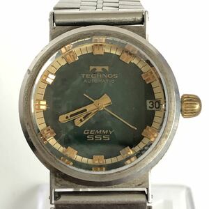 TECHNOS テクノス GEMMY 555 自動巻き 腕時計