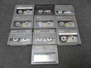 DATテープ10個セット　SONY TDK など　中古品