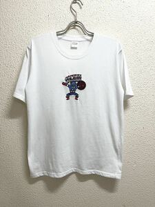 マーベル MARVEL キャプテンアメリカ 刺繍 デザインTシャツ 