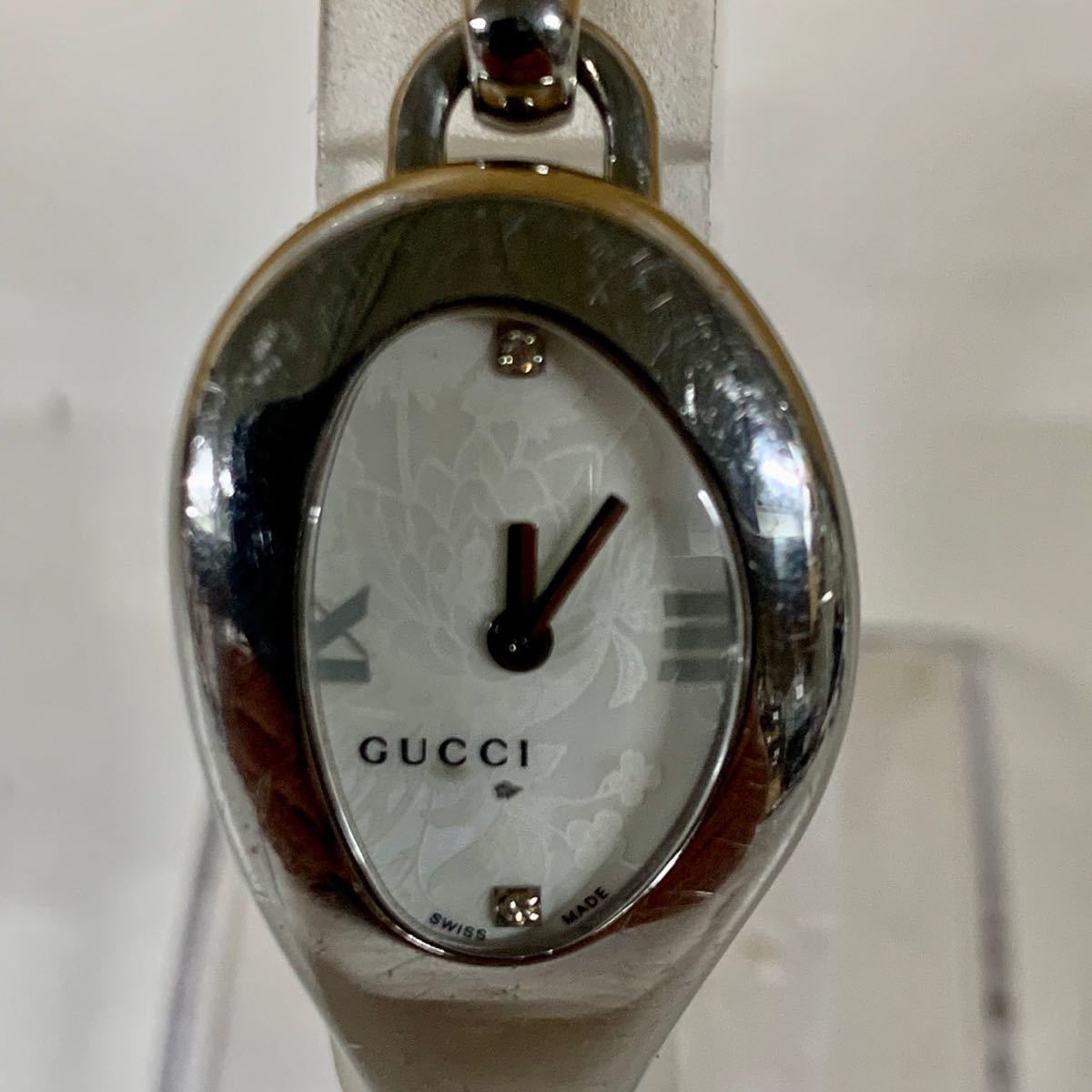 グッチ Gバンデュー フローラ レディース腕時計 稼働品 ギャランティ