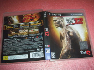  中古 PS3 WWE'12 動作保証 同梱可