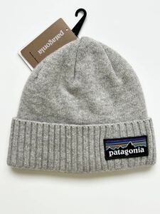 新品★patagonia ブロデオ ビーニー 国内正規品 パタゴニア フィッツロイ ロゴ ウール ニットキャップ ニット帽 キャップ 未使用