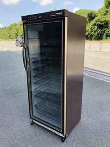 * secondhand goods foru Star Japan wine cellar long fresh ST-NV270G(B)-D 2013 year made 265L key less business use cold maneuver work without any problem 