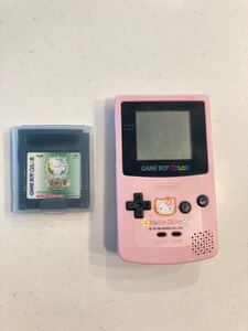 ゲームボーイカラー ハローキティ 本体カセット