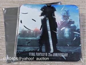 アルトニア FINAL FANTASY VII 25th ANNIVERSARY CAFE コラボカフェ コースター ザックス FF7R FFⅦ リメイク ARTNIA 検索 スクエニカフェ