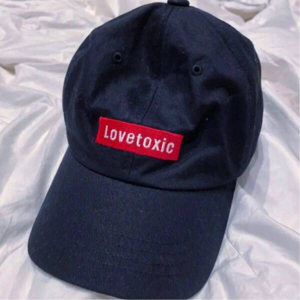 Lovetoxic キャップ 帽子 黒 WEGO ハット ブラック ベースボールキャップ フリーサイズ レディース ウィゴー