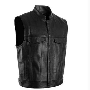  новый товар кожа лучший для мотоцикла кожаная куртка черный L размер 