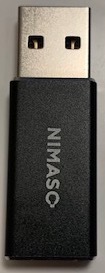 NIMASO usb type-c 変換アダプタ 【両面USB3.0 高速データ伝送】 タイプc 変換 スマホ パソコン等対応 usb c 変換アダプタ Black NAD22A437