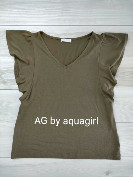 AG by aquagirl レディース カットソー フレンチスリーブ Mサイズ