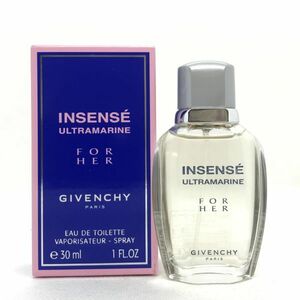 GIVENCHY Givenchy Ultra marine four is -ULTRAMARINE FOR HER EDT 30ml * remainder amount enough 9 break up postage 350 jpy 