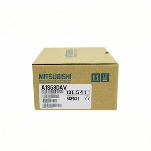 新品 MITSUBISHI/三菱 A1S68DAV ディジタル－アナログ変換ユニット