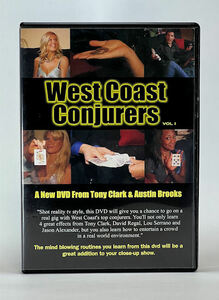  jugglery DVD*West Coast Conjurers vol.1* Tony * Clarke, David * Reagal, Jayson * Alexander * prompt decision have *