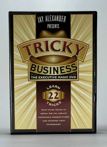 手品DVD★TRICKY BUSINESS☆JAY ALEXANDER★トリッキービジネス☆ジェイ・アレクサンダー★クロースアップマジック★即決有★